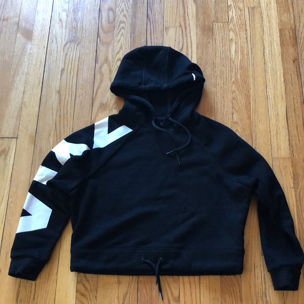 Cropped Zyia Sleeve Hoodie